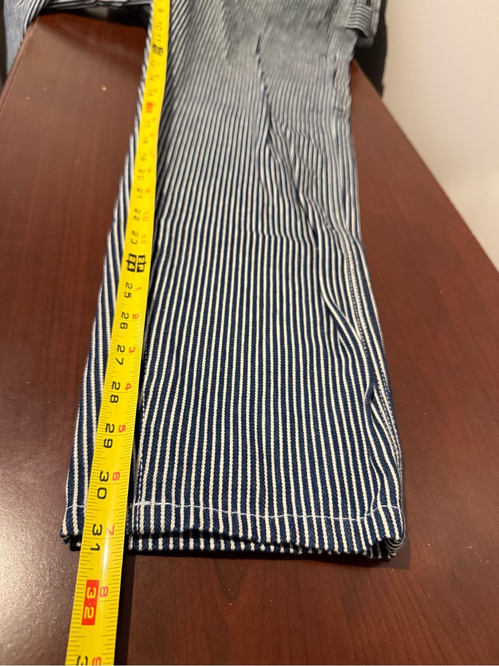 Stan Ray USA RARE 50th Anniversary Straight Painter Pant Hickory Stripe Medium - Picture 12 of 15